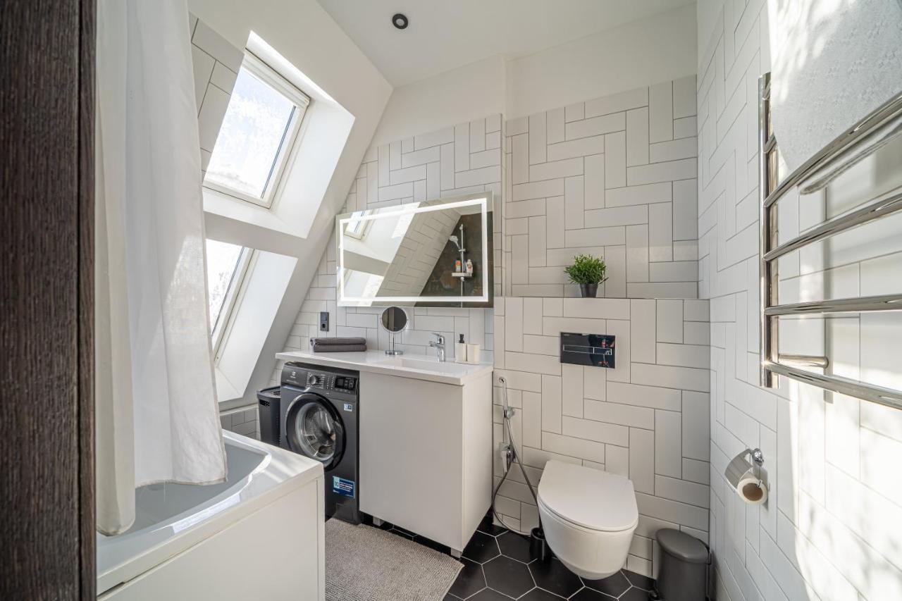 Cosy studio apartment in Ridzenes residence Riga Exterior foto