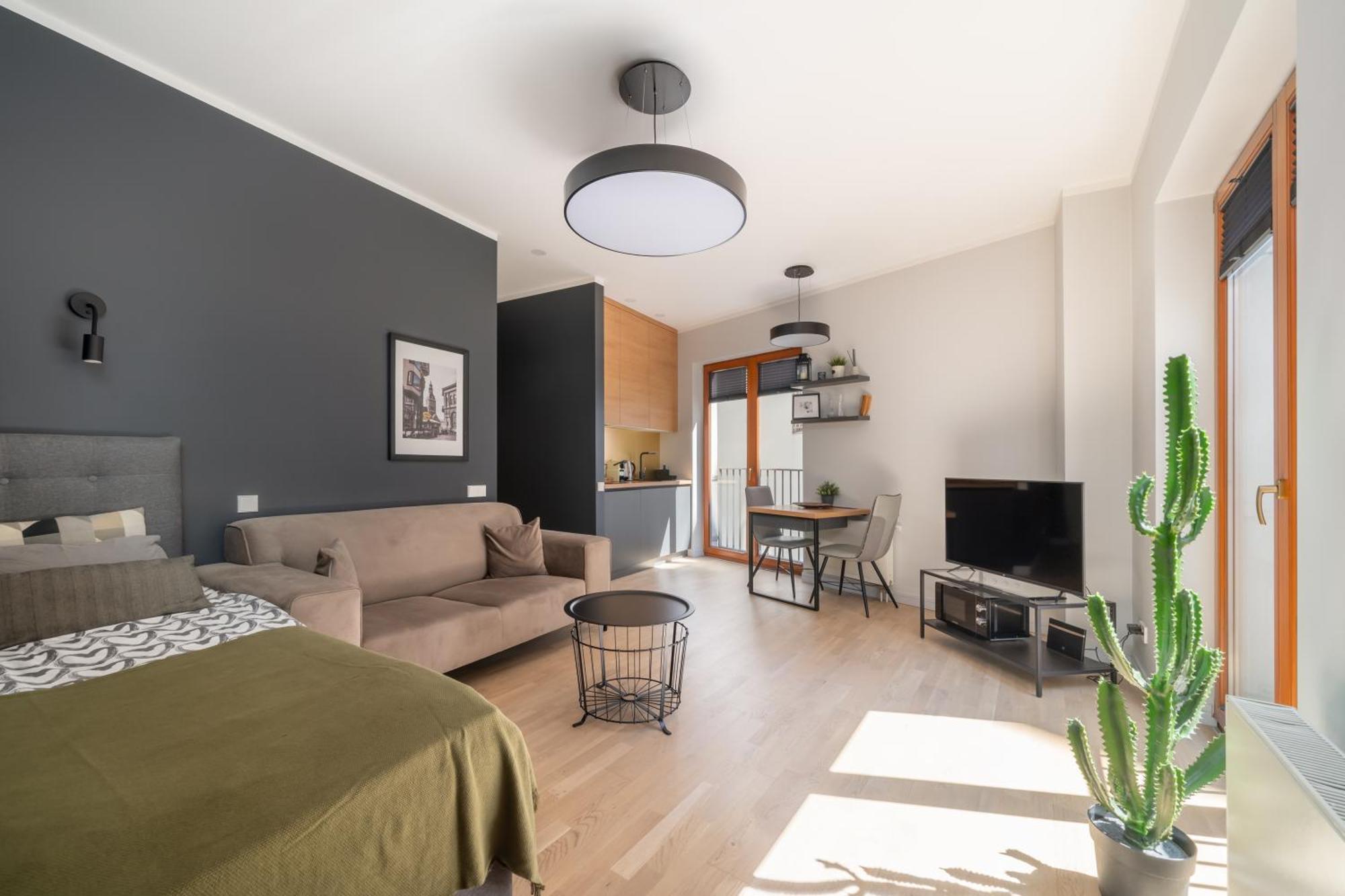 Cosy studio apartment in Ridzenes residence Riga Exterior foto