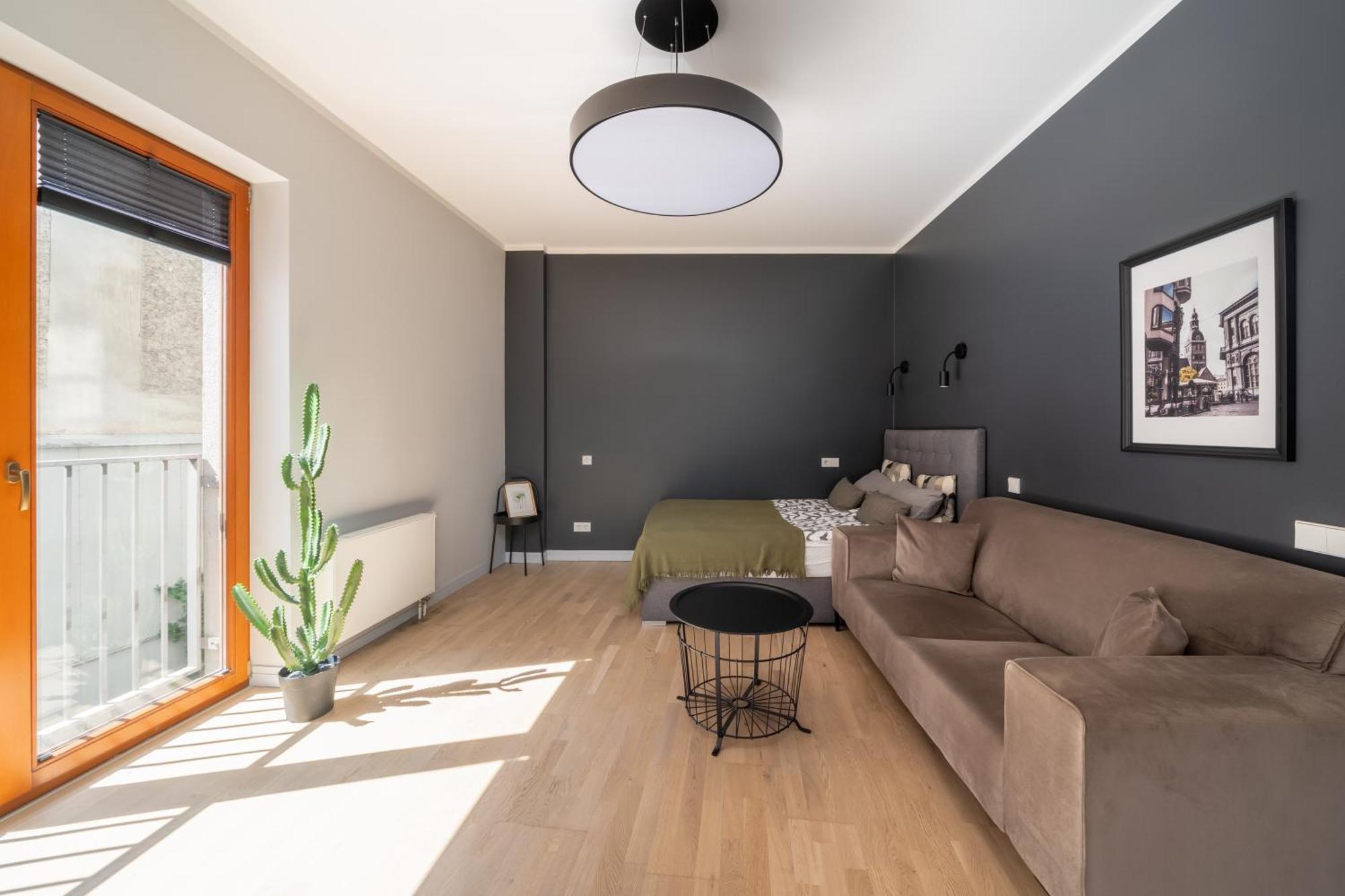 Cosy studio apartment in Ridzenes residence Riga Exterior foto