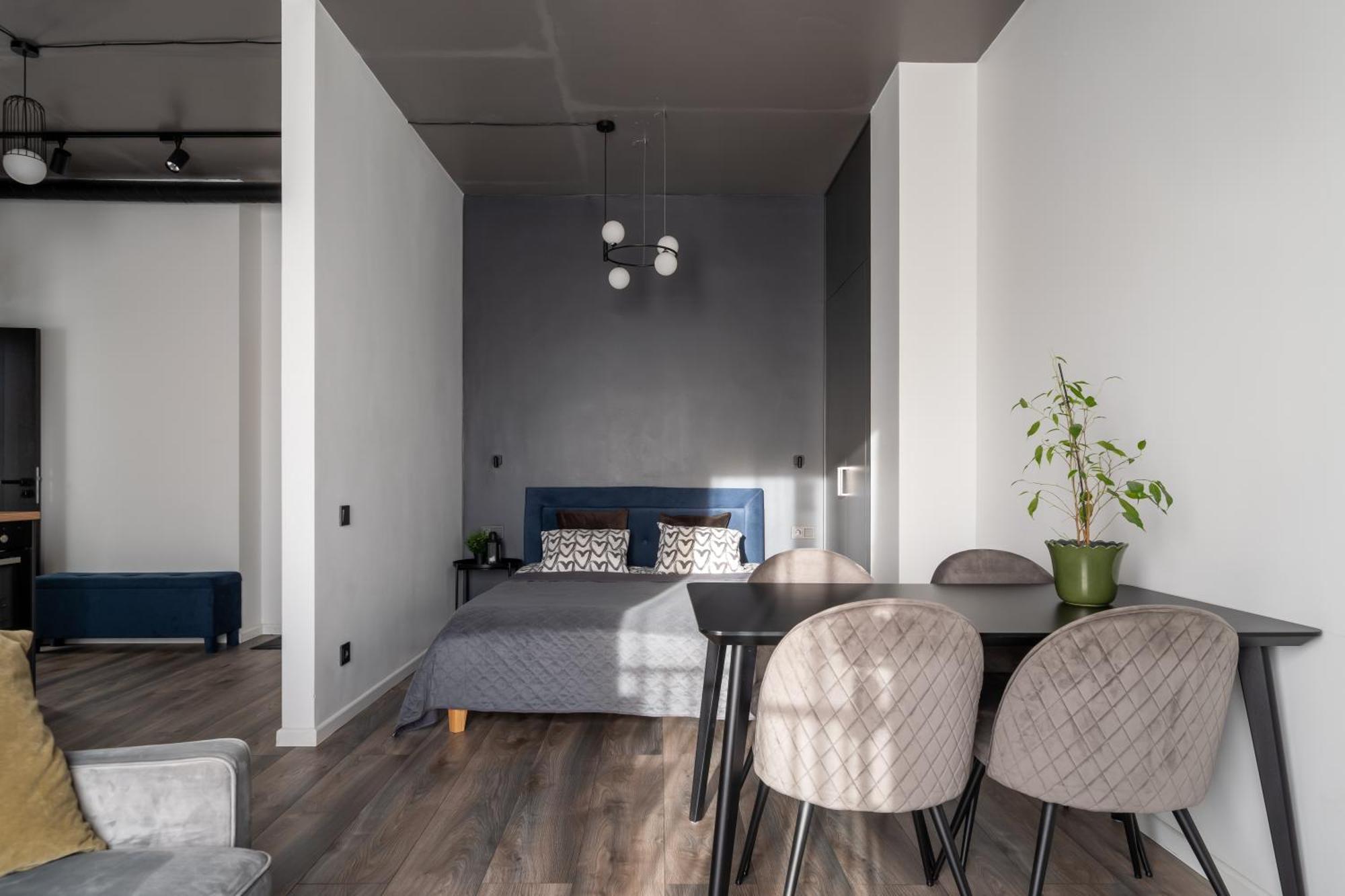 Cosy studio apartment in Ridzenes residence Riga Habitación foto